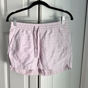 J.Crew Linen Shorts in Light Purple XXS